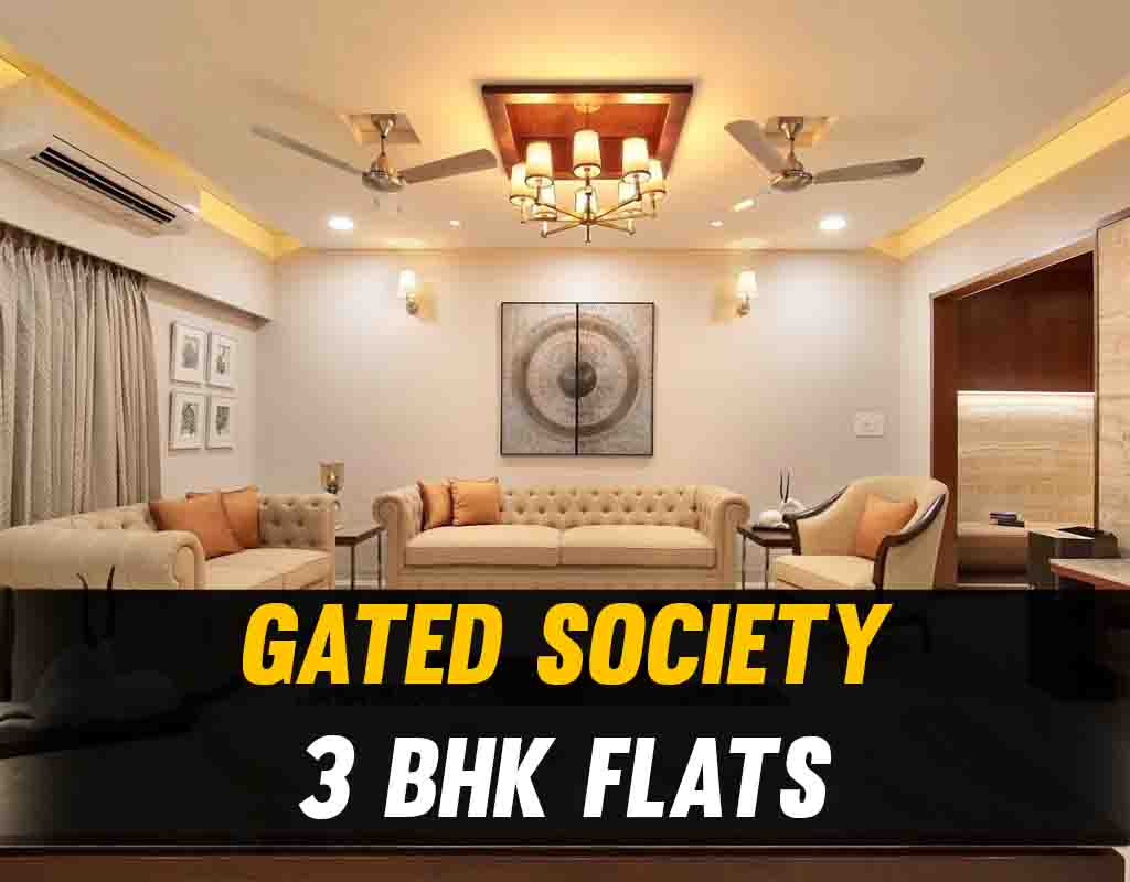 Gated Society 3 BHK Flats