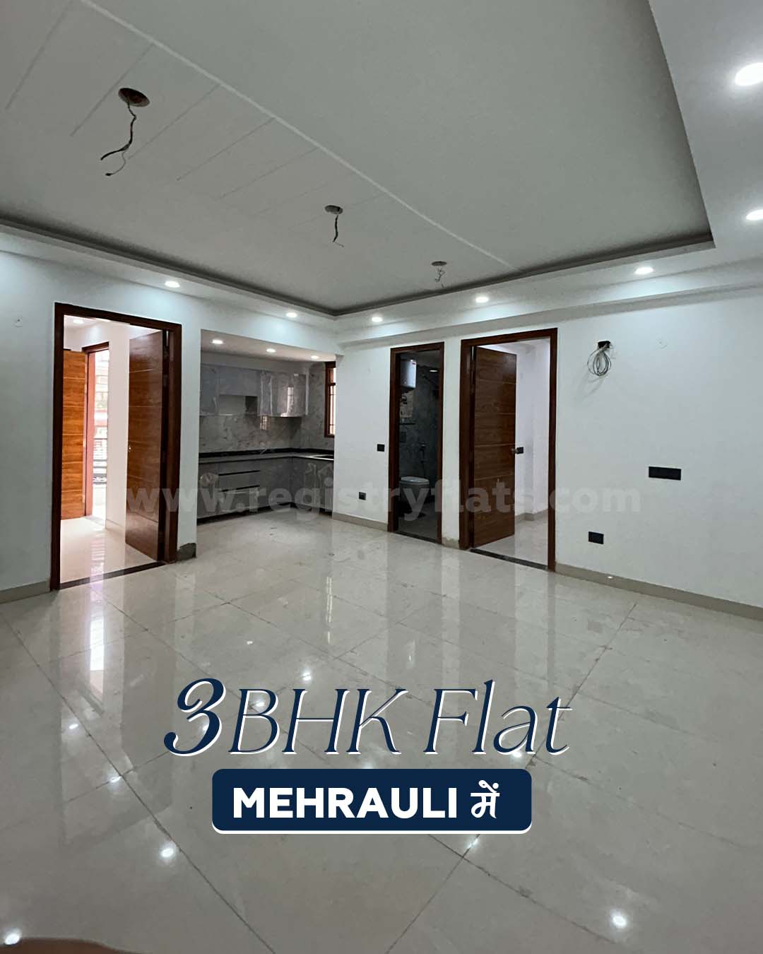 Independent 3 BHK Flat Near Main Road