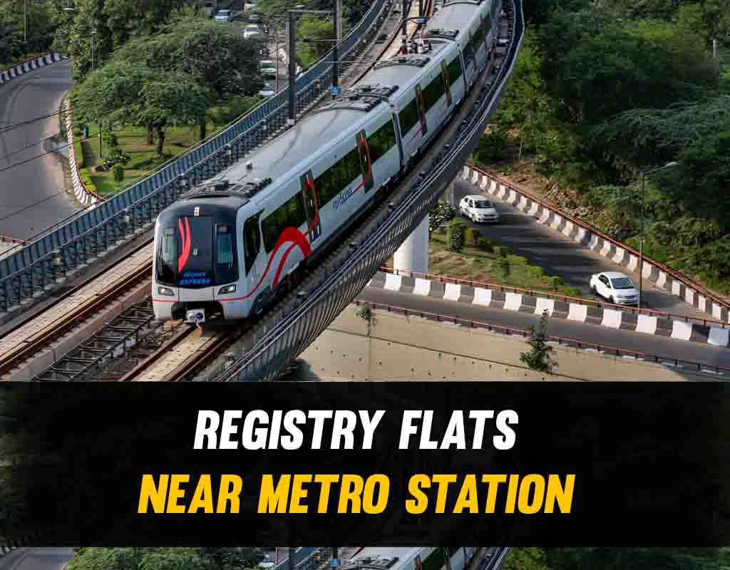 Registry Flats Near Metro Station