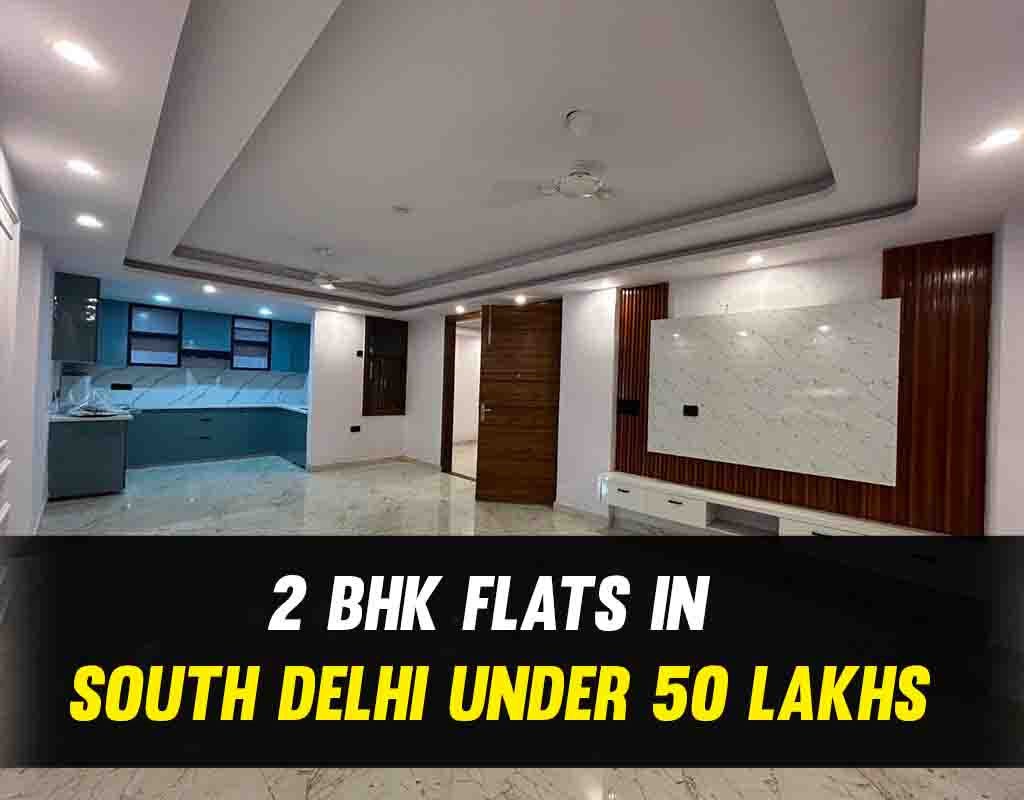 2 bhk flats in south delhi under 50 lakhs