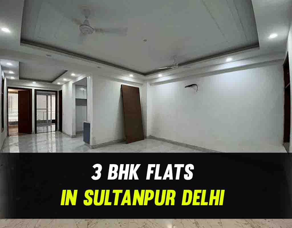 3 bhk flats in sultanpur delhi
