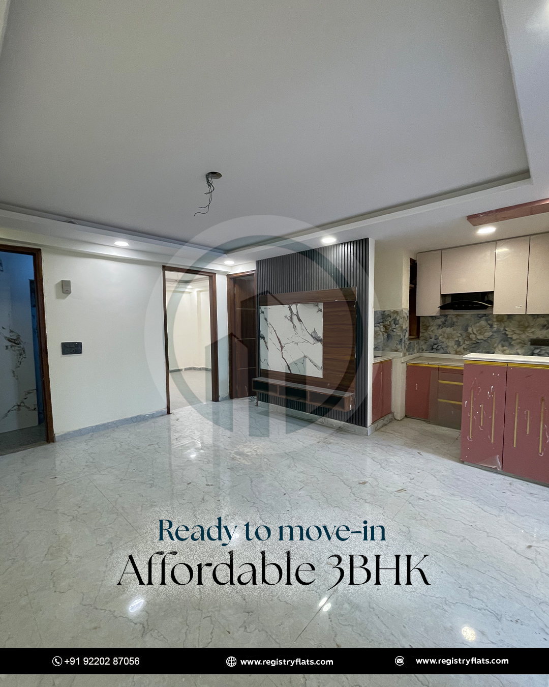 3 BHK Flat Near Main Road