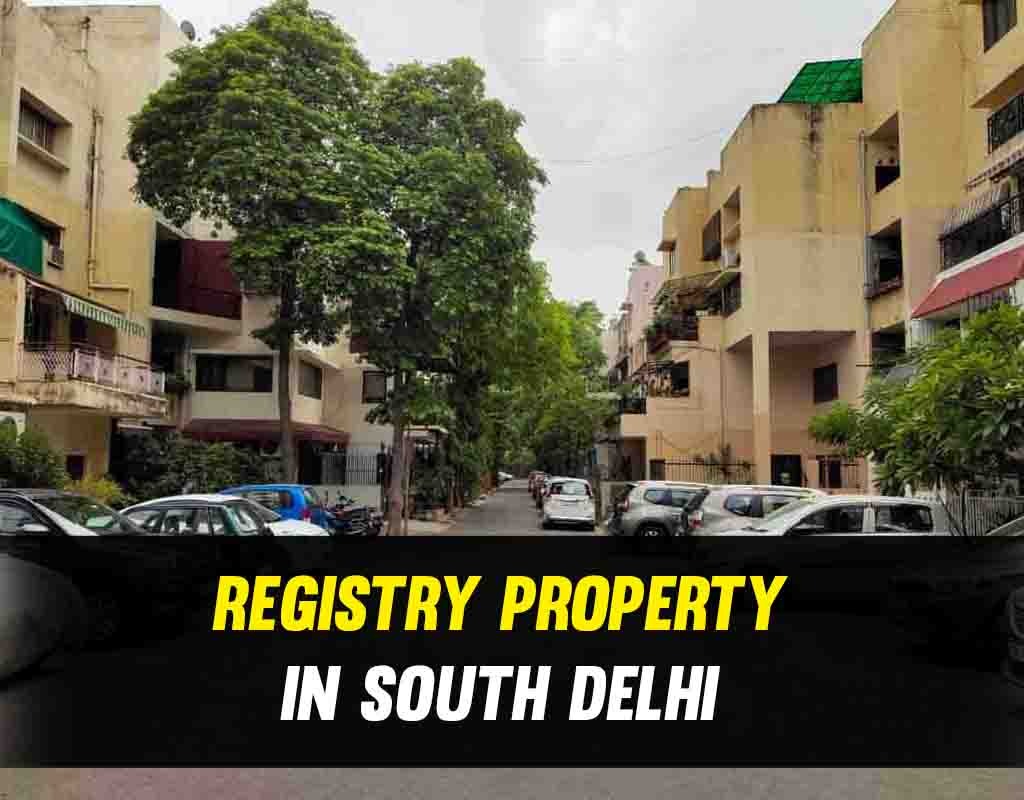 registry property in south delhi