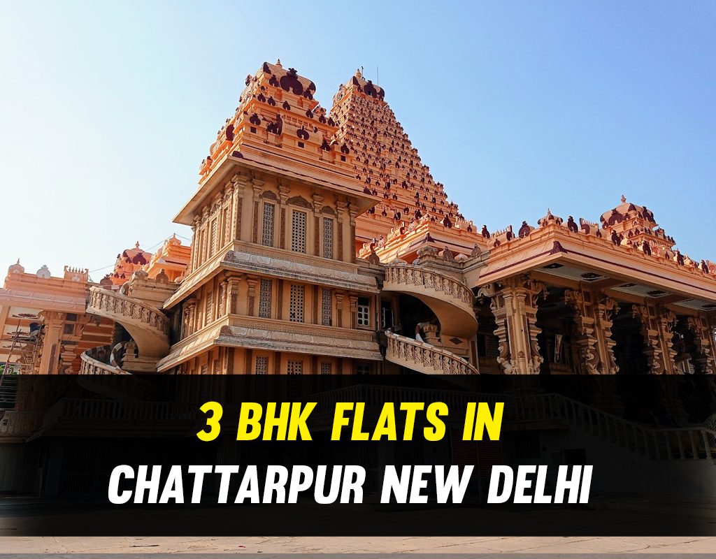 3 bhk flats in chattarpur new delhi