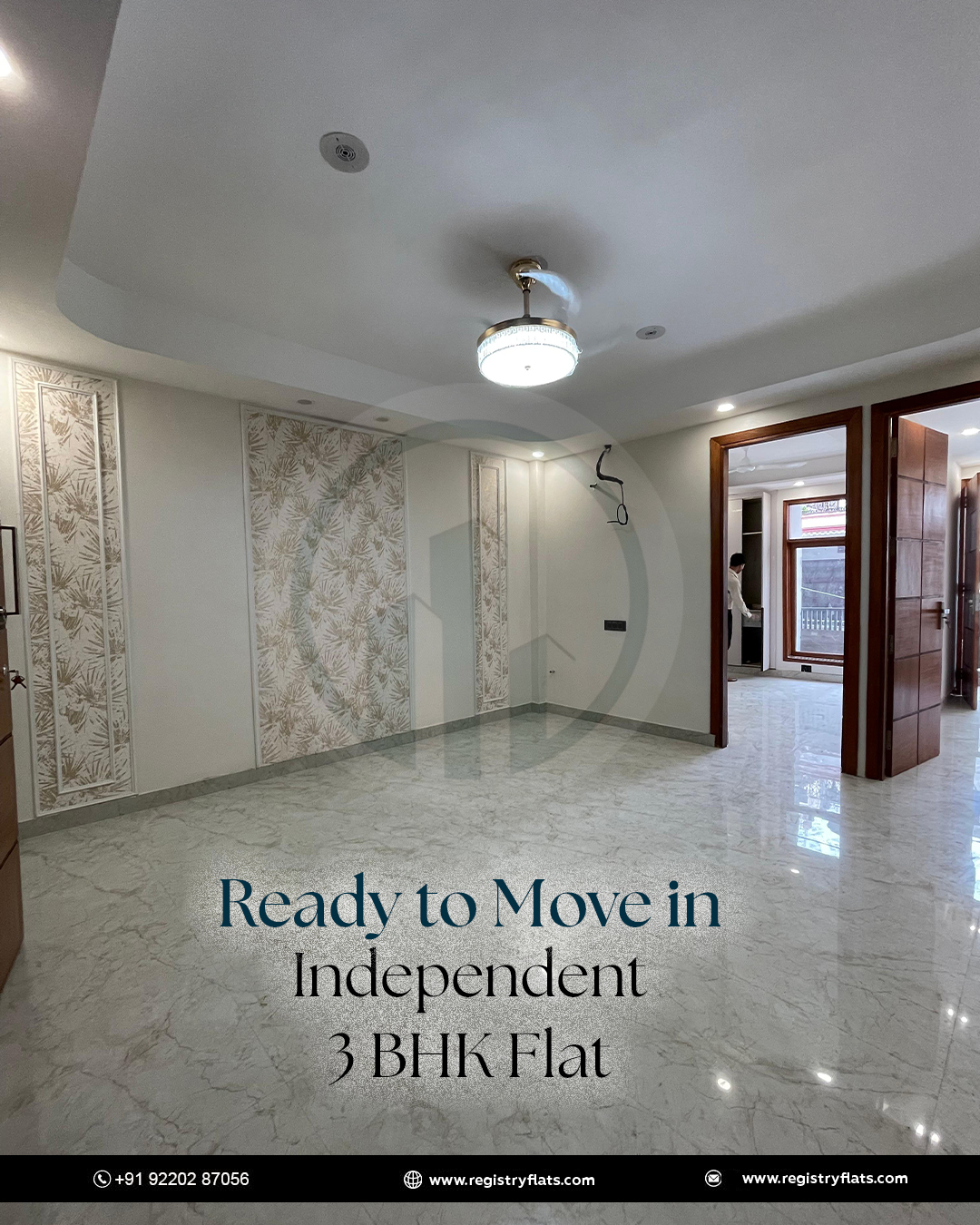 3 BHK Flat with bank loan