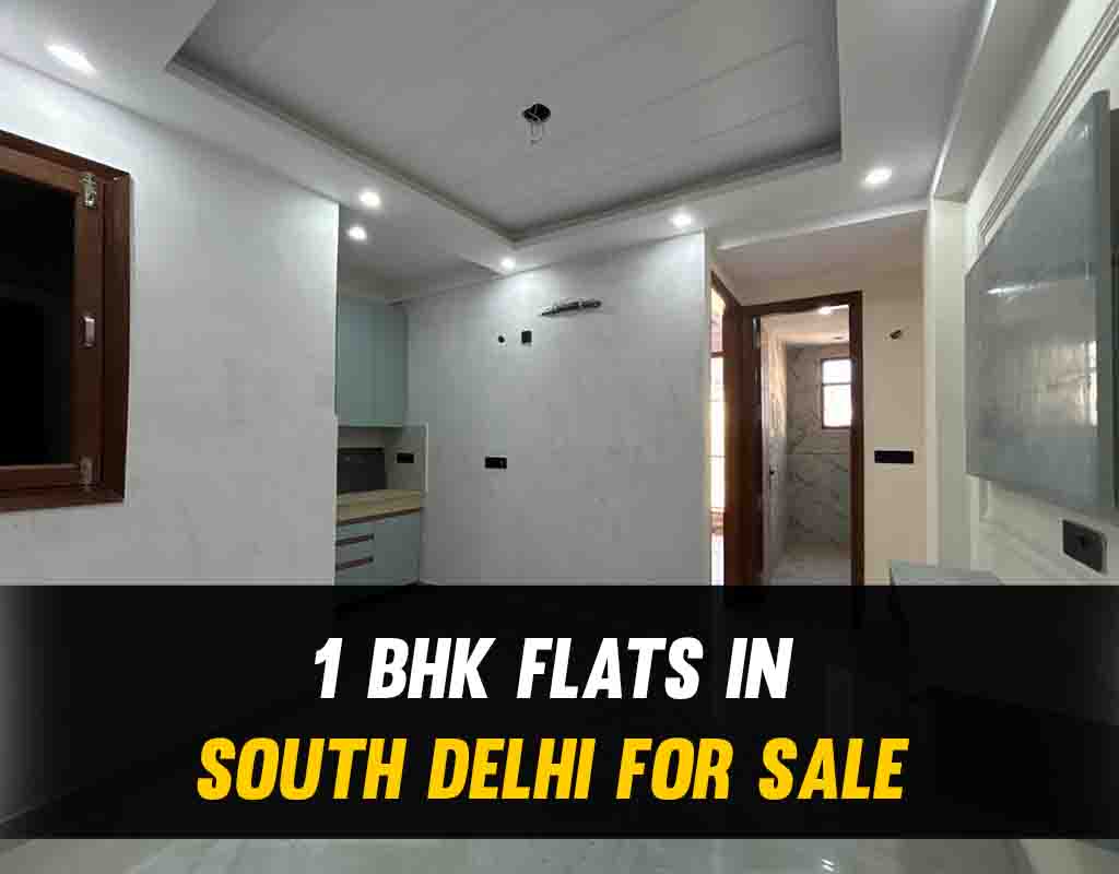 1 bhk flats in south delhi for sale