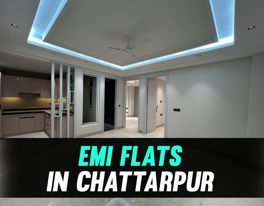 emi flats in chattarpur