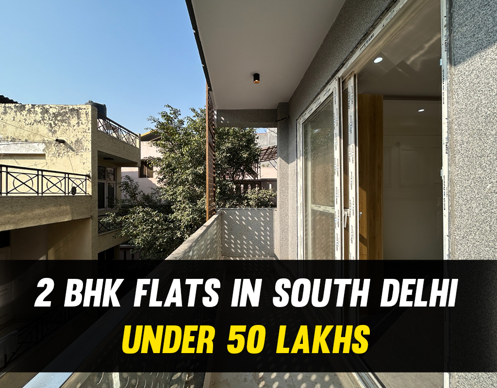 2 bhk flats in south delhi under 50 lakhs