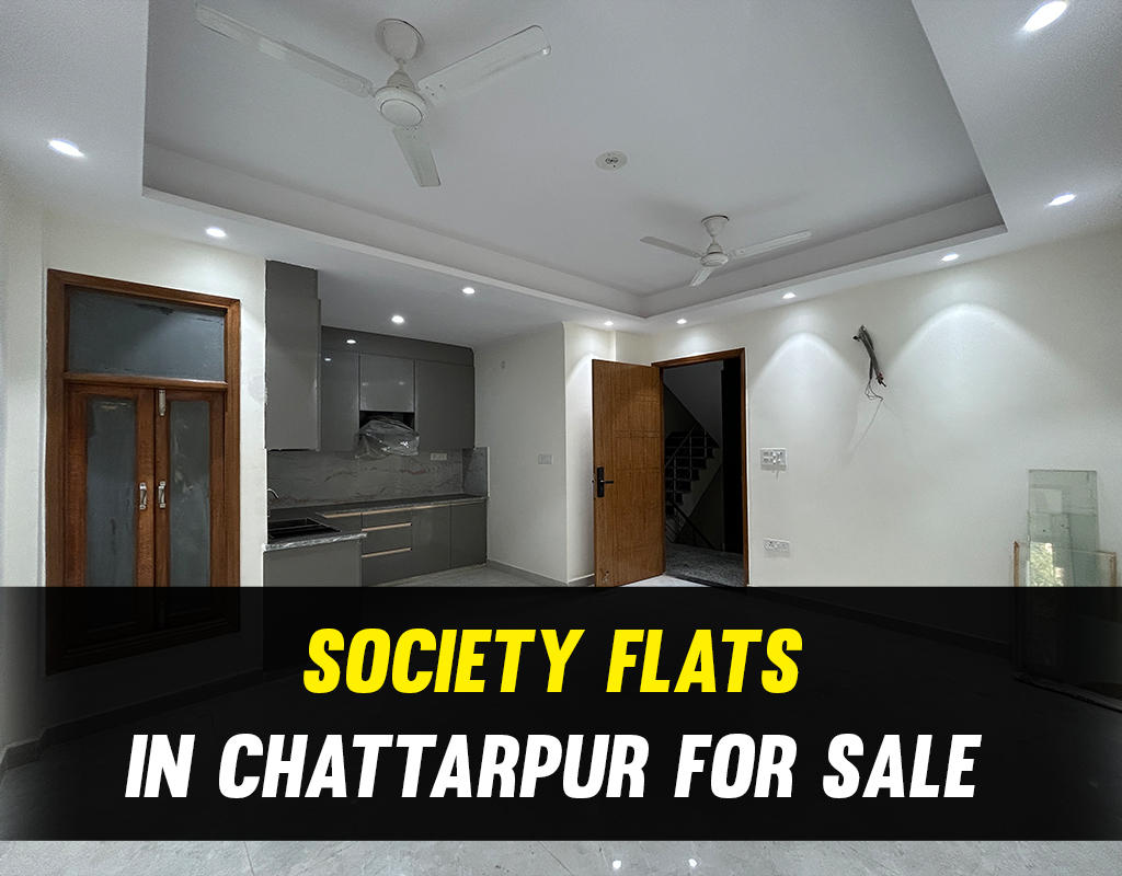 society flats in chattarpur for sale