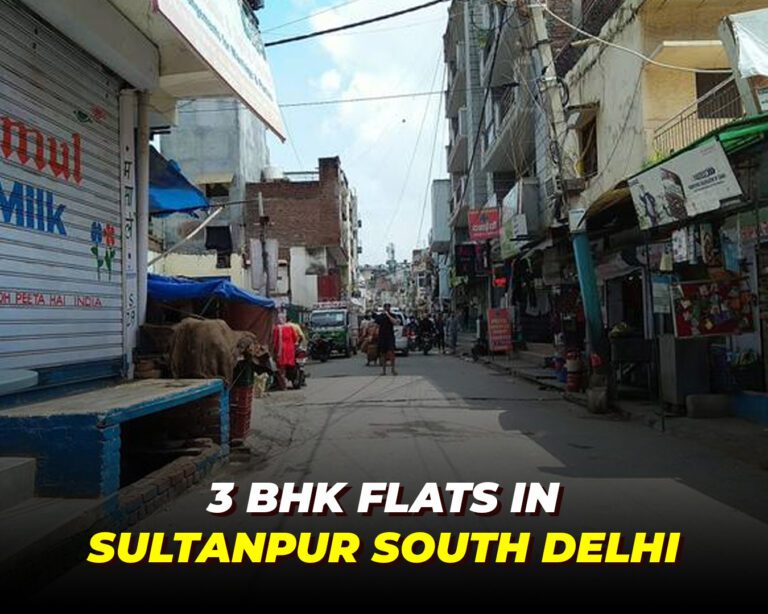 3 BHK flats in Sultanpur South Delhi