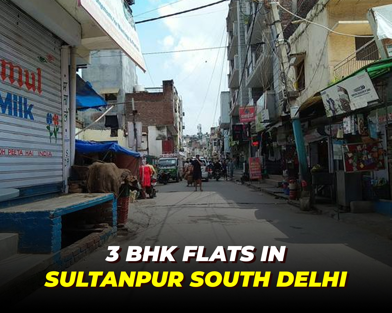 3 BHK flats in Sultanpur South Delhi
